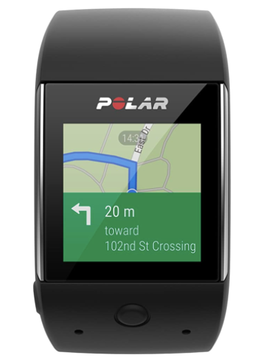 POLAR M600 GPS'li Nabız Kontrol Saati - Siyah