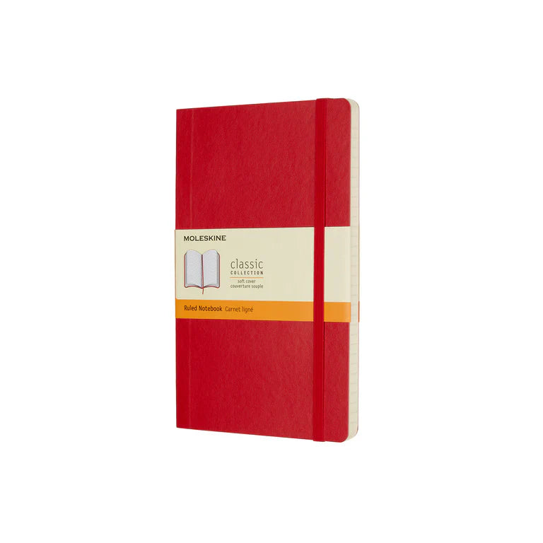 Moleskine Classic Soft Cover Notebook Large Ruled