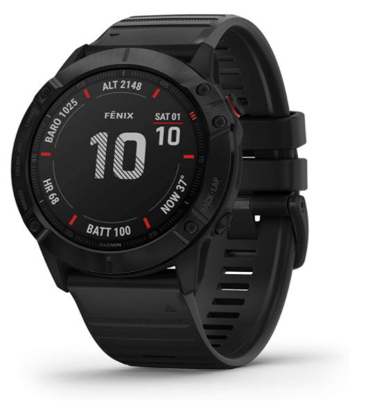 Garmin Fenix 6X Pro Siyah Akıllı Saat