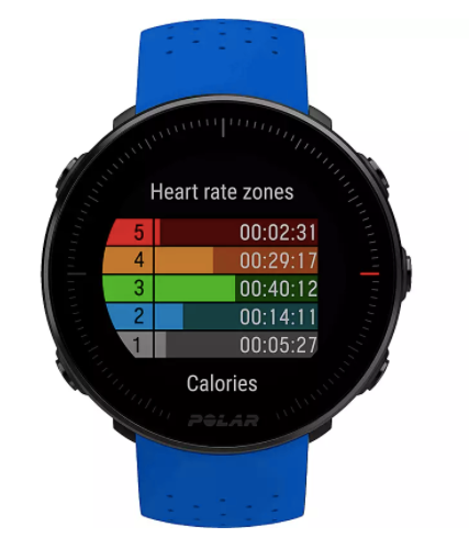 POLAR Vantage M GPS'li Koşu ve Multisport Nabız Saati Mavi M/L