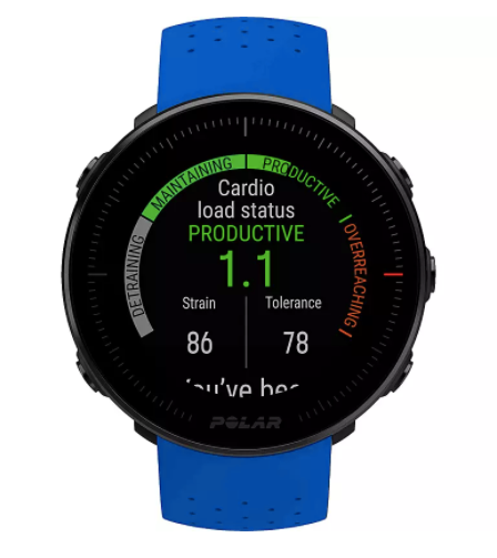 POLAR Vantage M GPS'li Koşu ve Multisport Nabız Saati Mavi M/L