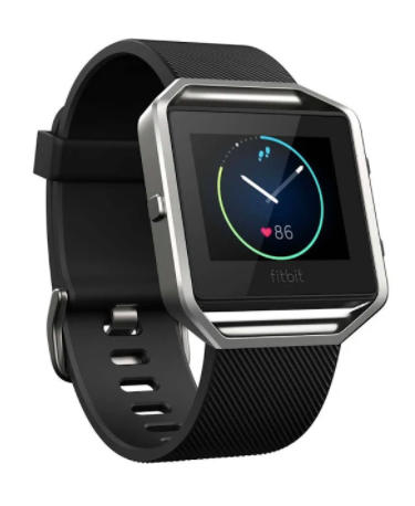 Fitbit Blaze - Kalp Atış Hızı Sensörlü Akıllı Saat -Küçük - Siyah/Gümüş